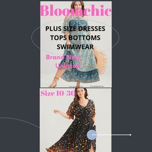 Notification Bloomchic Unlisted Plus sizes 10 TO 30 DRESSES TOPS SWIMWEAR ETC